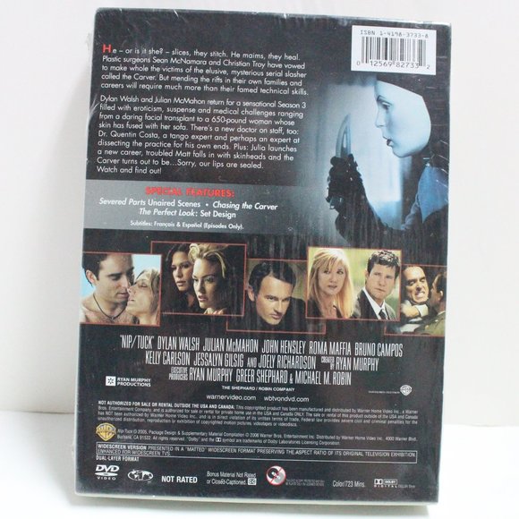 nip/tuck Complete 3rd (Third) Season Disturbingly Perfect Drama Sealed - Picture 2 of 9